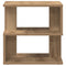 vidaXL Side Table Artisan oak 40 x 40 x 40 cm Engineered wood
