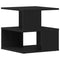vidaXL Side Table Black oak Solid Oak wood 40x40x40 cm Storage