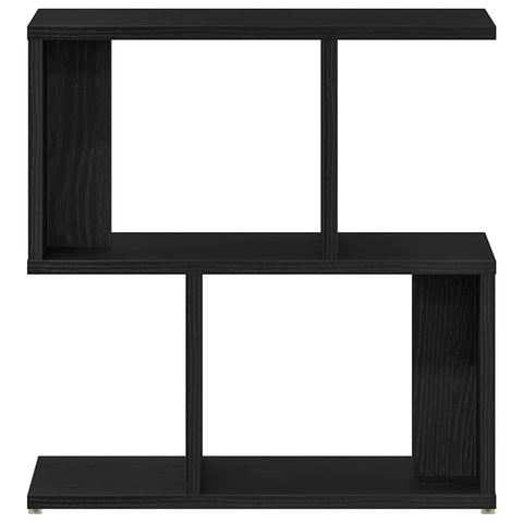 vidaXL Bedside Cabinet 2 pcs Black oak 50 x 30 x 51,5 cm