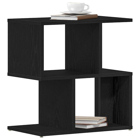 vidaXL Bedside Cabinet 2 pcs Black oak 50 x 30 x 51,5 cm
