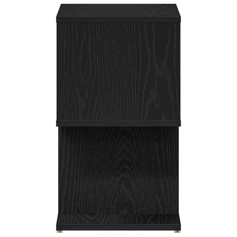 vidaXL Bedside Cabinet 2 pcs Black oak 50 x 30 x 51,5 cm