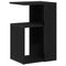 vidaXL Side Table Black oak 36 x 30 x 56 cm Engineered wood