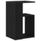 vidaXL Side Table Black oak 36 x 30 x 56 cm Engineered wood
