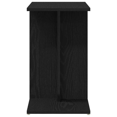 vidaXL Side Table Black oak 50 x 30 x 50 cm Engineered wood