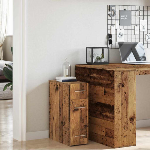 vidaXL Apothecary Cabinet Old wood 20 x 45.5 x 60 cm Engineered Wood