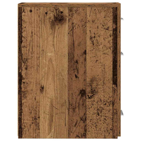 vidaXL Apothecary Cabinet Old wood 20 x 45.5 x 60 cm Engineered Wood