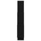 vidaXL Wall Shelf with Shelf Black oak 78 x 15 x 92 cm Engineered Wood