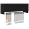 vidaXL Wardrobe with Storage Black 100 x 32.5 x 35 cm Engineered wood