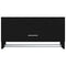 vidaXL Wardrobe with Storage Black 70 x 32.5 x 35 cm Engineered wood