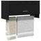 vidaXL Wardrobe with Storage Black 70 x 32.5 x 35 cm Engineered wood