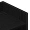 vidaXL Sideboard with Drawer Black 105 x 30 x 70 cm Engineered wood