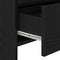 vidaXL Sideboard with Drawer Black 105 x 30 x 70 cm Engineered wood