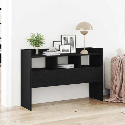 vidaXL Sideboard with Drawer Black 105 x 30 x 70 cm Engineered wood