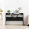 vidaXL Sideboard with Drawer Black 105 x 30 x 70 cm Engineered wood