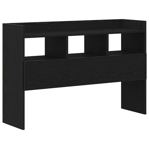 vidaXL Sideboard with Drawer Black 105 x 30 x 70 cm Engineered wood