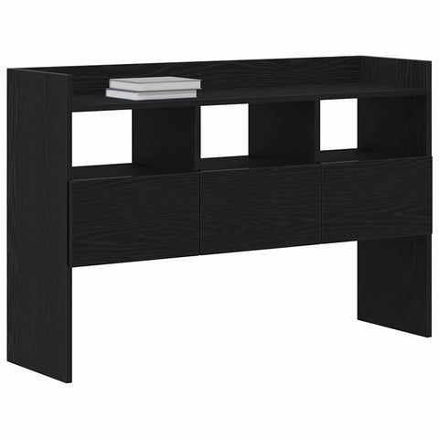 vidaXL Sideboard with Drawer Black 105 x 30 x 70 cm Engineered wood