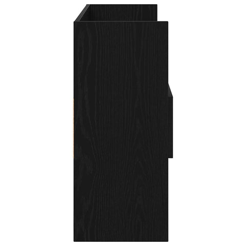 vidaXL Sideboard with Drawer Black 105 x 30 x 70 cm Engineered wood