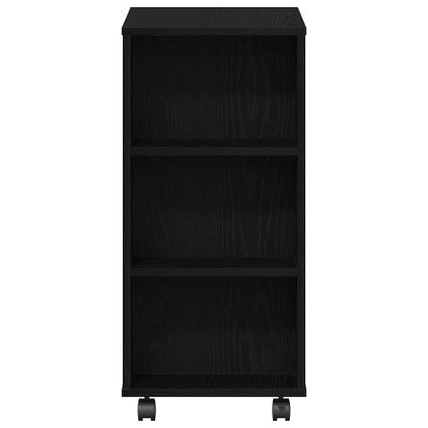 vidaXL Storage Cabinet Black oak 60 x 35 x 75 cm Engineered Wood