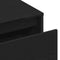 vidaXL Bench with Drawer Black 80 x 40 x 45 cm Engineered wood