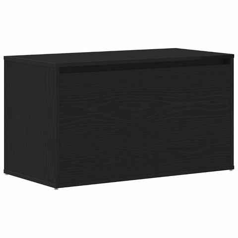 vidaXL Bench with Drawer Black 80 x 40 x 45 cm Engineered wood