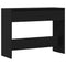 vidaXL Console Table Black oak 100 x 35 x 76.5 cm Engineered wood