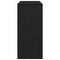 vidaXL Console Table Black oak 100 x 35 x 76.5 cm Engineered wood
