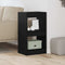 vidaXL Book Cabinet Black oak 40 x 30 x 71.5 cm Engineered Wood