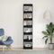 vidaXL Book Cabinet Black oak 40 x 30 x 198 cm Engineered Wood