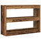 vidaXL Bookcase Old wood 100 x 30 x 72 cm Engineered Wood