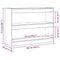 vidaXL Bookcase Old wood 100 x 30 x 72 cm Engineered Wood