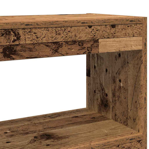 vidaXL Book Cabinet Old wood 100 x 30 x 103 cm Engineered Wood