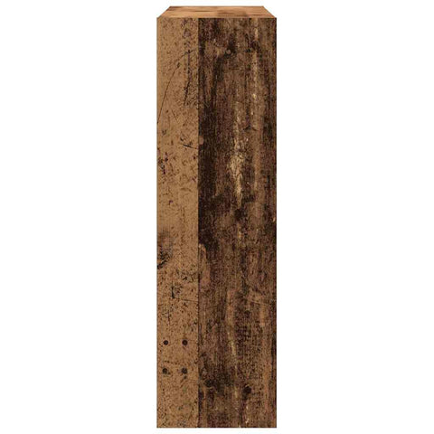 vidaXL Book Cabinet Old wood 100 x 30 x 103 cm Engineered Wood