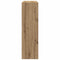 vidaXL Book Cabinet Artisan oak 100 x 30 x 103 cm Engineered Wood
