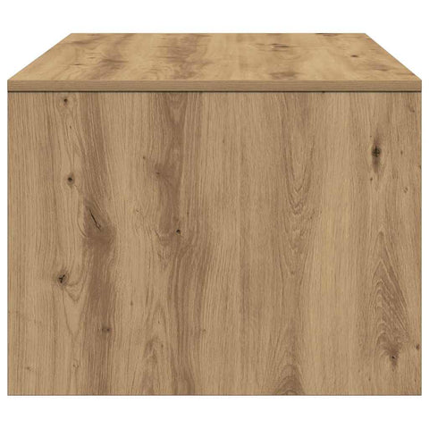 vidaXL Coffee Table Artisan oak 102 x 55 x 43.5 cm Engineered wood