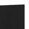 vidaXL Headboard Black oak 160 x 1,5 x 80 cm Engineered wood