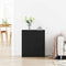 vidaXL Sideboard with Drawer Black 60 x 30 x 70 cm Engineered wood