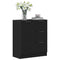 vidaXL Sideboard with Drawer Black 60 x 30 x 70 cm Engineered wood
