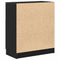 vidaXL Sideboard with Drawer Black 60 x 30 x 70 cm Engineered wood