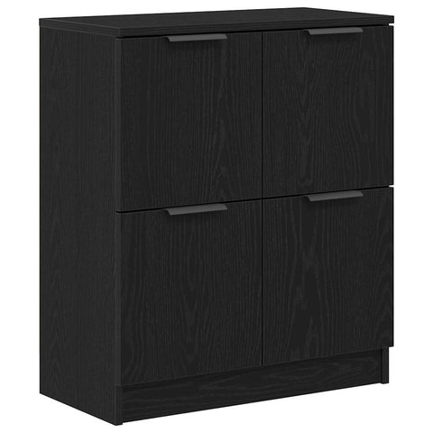 vidaXL Sideboard Black 60 x 30 x 70 cm Engineered wood