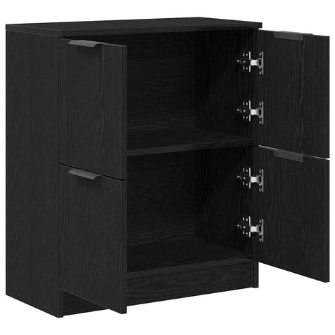 vidaXL Sideboard Black 60 x 30 x 70 cm Engineered wood