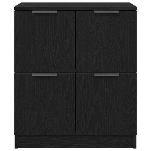 vidaXL Sideboard Black 60 x 30 x 70 cm Engineered wood