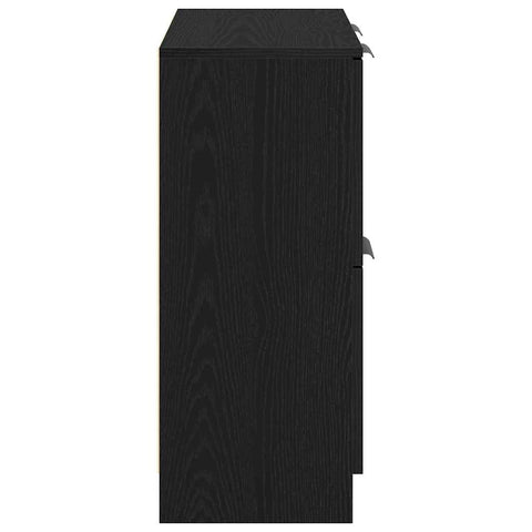 vidaXL Sideboard Black 60 x 30 x 70 cm Engineered wood