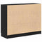vidaXL Sideboard Black 90.5 x 30 x 70 cm Engineered wood