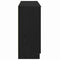 vidaXL Sideboard Black 90.5 x 30 x 70 cm Engineered wood