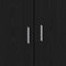 vidaXL Sideboard Black 80 x 40 x 75 cm Engineered wood