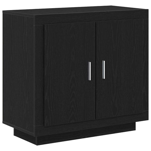 vidaXL Sideboard Black 80 x 40 x 75 cm Engineered wood