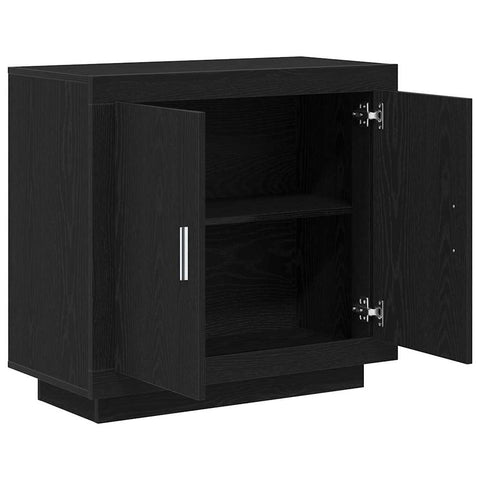 vidaXL Sideboard Black 80 x 40 x 75 cm Engineered wood