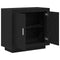 vidaXL Sideboard Black 80 x 40 x 75 cm Engineered wood