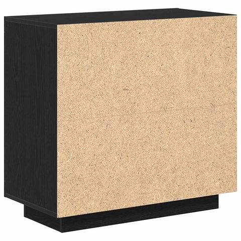 vidaXL Sideboard Black 80 x 40 x 75 cm Engineered wood