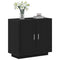 vidaXL Sideboard Black 80 x 40 x 75 cm Engineered wood